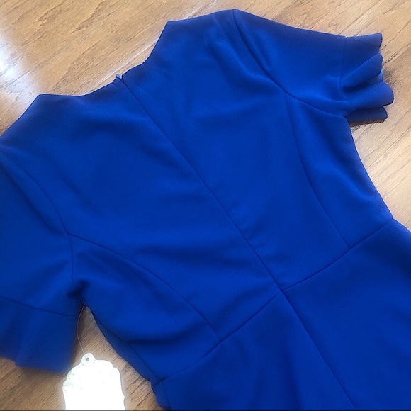 NWT Royal Blue Altar’d State Dress with Ruffles - Picture 4 of 9